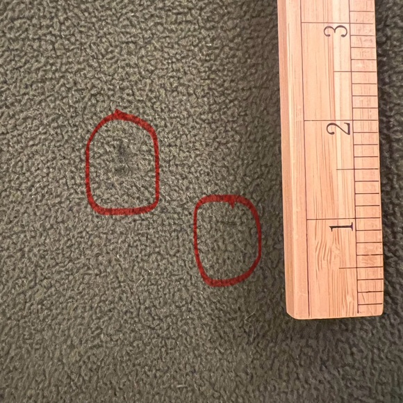 L.L. Bean Vintage Men’s Button Up Fleece Overshirt Army Green XL Tall - Picture 10 of 15